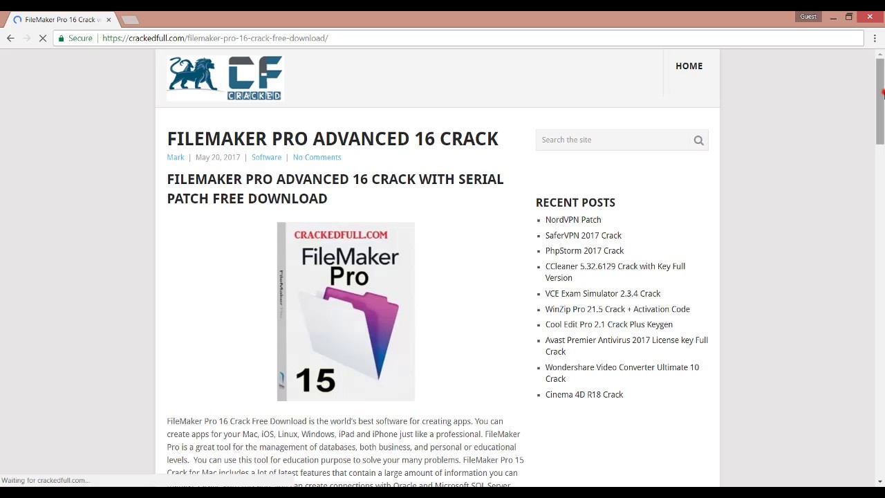 download filemaker 17 upgrade for mac